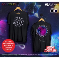 Coldplay T-Shirt HIGHER POWER/ Coldplay Band T-Shirt Coldplay New T-Shirt /Design Coldplay Edition B