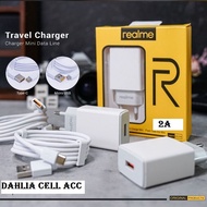 Travel CHARGER REALME QUICK CHARGER MINI DATA LINE 5V=2A MICRO AND TYPE C