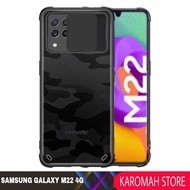 Samsung Galaxy M22 4G Case/SAMSUNG F22 4G Hardcase Premium Sliding Camera ProtectionFusion