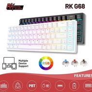 Royal Kludge Rk G68 Wireless Mechanical Gaming Keyboard 3 E Hotswap Universal Bluetooth