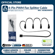 ARCTIC 4-Pin PWM Fan Splitter Cable - PST Extension-Cable for 4 Case Fans, PC Fans, PWM Splitter