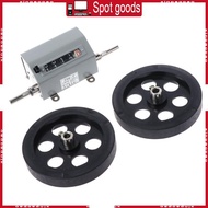 XI Z96-F 5 Digits 0-9999 9 Mechanical Length Counter for Length Measuring Accurate