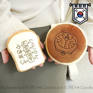Doraemon Dorayaki Bread Small Pouch Lipbalm Earphone Bag Charm Key Ring Keychain Cute Korean Fashion