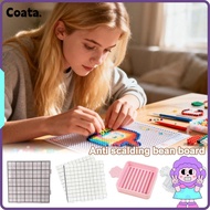 COATA Perler Beads Baking Board, Strikethrough DIY Toy Accessories Perler Beads Template, 2.6mm Hand