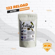 Extra Fooding 123 Reload Burung Kenari Finch Lovebird Pleci