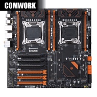 เมนบอร์ด HUANANZHI X99 F8D PLUS E-ATX LGA 2011-3 DUAL CPU WORKSTATION SERVER MAINBOARD MOTHERBOARD CPU XEON COMWORK