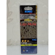 9 Speed X9 Silver Chain