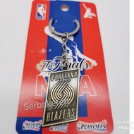 GANTUNGAN Portland Trail Blazers NBA basketball Gold Keychain