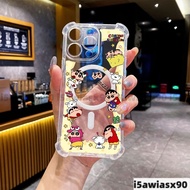 Xiaoxin Collection Magnetic Phone Case S25Ultra Macaron iPhone16 Apple Acrylic i15/i14 Samsung A55/S