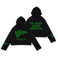 Hoodie Crop Unfinished Brilliant Legacy Bahan Tebal Premium/BGOODS