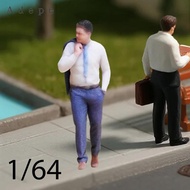 [Adepe] 1/64 Scale Miniature Male Figure, Miniature Human Figure, Tiny Human Model, Realistic for DI