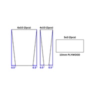 CUSTOM CUT BY INCHES marine plywood ordinary plyboard pre cut custom cut