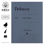 AUTHORIZED DISTRIBUTOR - G.HENLE VERLAG - DEBUSSY Pour le Piano