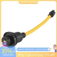 In stock-Nema 5-15P Male To L5-30R Female Power Adapter Cord,Generator 30 Amp To 15Amp Household Ada