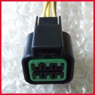 ✸ ❏ 6 Pin IACV Servo Socket With Wires for Lancer '97-'99 CJ GSR, CK Pizza Gen 1 Mitsubishi