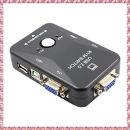 [W Y D H] KVM Switch 2 Port VGA Switch USB 2.0 KVM Mouse Switcher Keyboard 1920X1080 Box Sharing Swi