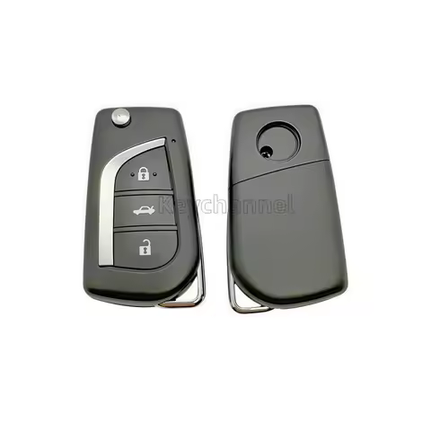 1PCS 3 Button Car Key Shell Xhorse KD B13 Remote Case VVDI XKTO00EN Remote Shell for Xhorse KEYDIY R