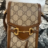 Gucci 1955 mini 馬鞍包 （手機包 .小廢包.拍照打卡包） 便宜出