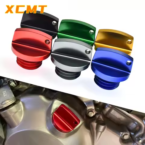 CNC Motorcycle Accessories M20*2.5 Oil Filler Cap Plug For Honda Yamaha Suzuki Kawasaki DUCATI CBR 2