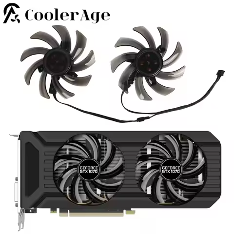 85MM GA91S2U GPU Cooler Fan Replace вентилятор 12 вольт For Palit GeForce GTX 1070 Ti 1070 1060 1080