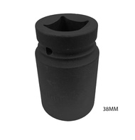 1 INCH X 80MM BLACK HEX IMPACT SOCKET BOX SOCKET 17MM TO 80MM IMPACT WRENCH ADAPTER AUTOMOTIVE TOOL 