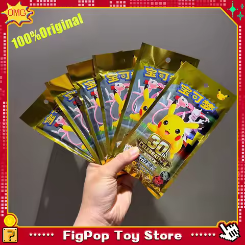 In Stock Genuine Pokemon 30th Anniversary Celebration Coin Set Peripheral Products Simplified Chines