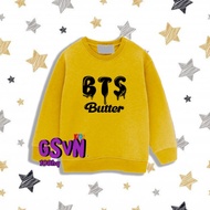 Children's Jacket - BTS Butter Logo New Song Album BT21 Sweater - Article 474