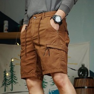 New High Quality Khaki Shorts, Youthful and Dynamic Pocket Design, BeautifulShorts LK2
