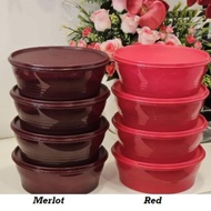 *2pcs or 4pcs*Tupperware Big Wonders wonder Set Stuff Bowl 1.4L Pink/Merlot Jul'23