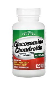 21st century Glucosamine Chondroitin advanced 120 tablets