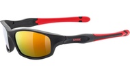 UVEX Sportstyle Kid Sunglasses - Black Red