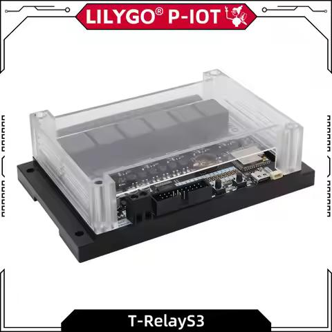 LILYGO® T-Relay-S3 ESP32-S3 6-Way Relay ESP32-S3-WROOM-1U Development Board Expandable LCD Display H