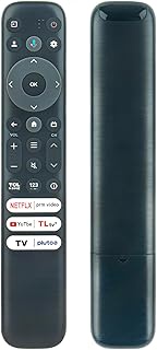 PERFASCIN RC813 FMBG RC813FMBG New Replaced Voice Remote Control Compatible with TCL 4K QLED Smart T