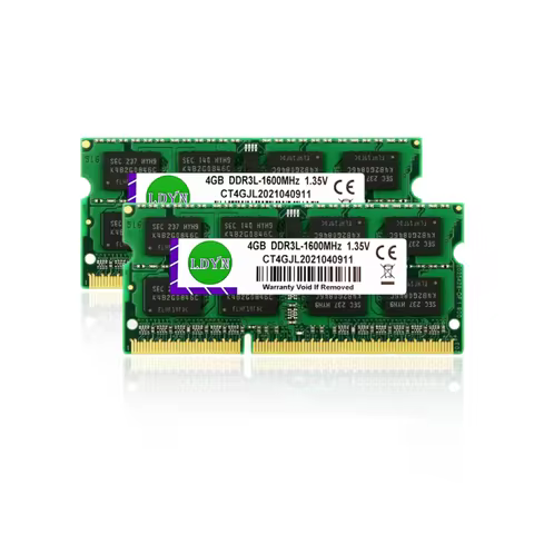 DDR3 DDR3L 4GB 8GB 16GB Laptop Ram 1066mhz 1333mhz 1600Mhz 1866Mhz PC3 10600S 12800S DDR3L 204Pin 1.