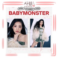 2pcs BabyMonster《SHEESH》Poster Set Collection Kpop Ruka Pharita Asa Rami Rora Chiquita Ahyeon