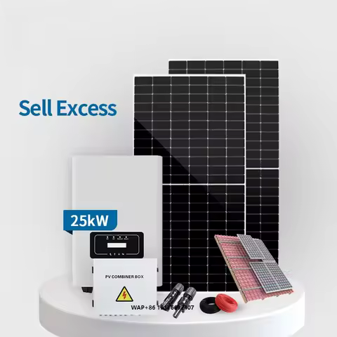 On Grid Three Phase 7.5kw 10000 Watt 20kw Sun Panels Electricity Solar Panel System 30kw Complete Ki