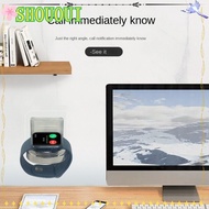 SHOUOUI Watch Charging Bracket, Wall Mounted PP Watch Storage Rack,  No Punching Required Transparen