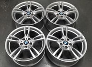 【員林小茵中古物流區】BMW 原廠 18吋 鋁圈 5X120 8J ET34 / 8.5J ET47 高亮銀 極新