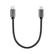 USB C DAC OTG Cable 0.5ft/15cm for iPhone13/iPad8/iPod Oxygen-free Copper Core, iOS15 to Type C Male