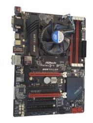 เมนบอร์ดพร้อม CPU i7-4770+พัดลม+ASROCK Fatal1ty B85 Killer มีHDMI สภาพใหม่ๆสวยๆ ชิพ B85 ใส่ 1150 ได้