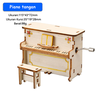 DIY Rakitan Puzzle Kayu Science Hand Generator Electric Power Science Experiment Diy Handmade Materi