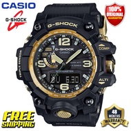 Jam Tangan Lelaki Original G Shock GWG1000 BIG MUDMASTER Men Sport Watch Dual Time Display 200M Water Resistant Shockproof and Waterproof World Time LED Auto Light Compass Boy Sports Wrist Watches with 4 Years Warranty GWG-1000GB-1A (Ready Stock)