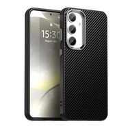 全城熱賣 - 適用於 三星 Galaxy S24+ 5G 碳纖系列IMD手機殼（黑色）