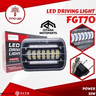 TYTO FGT70 Headlamp H4 H6 7inch Box DRL Yellow White 35watt