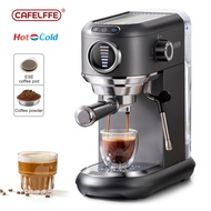 Cafelffe 19 Bar Hot/Cold Brew Super Slim Dolce gusto/Nespresso capsule ESE POD& Powder Espresso Mach