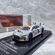 Para64 1/64 2017 GT300 Audi Audi R8 LMS Racing Car Model Toy Decoration Out of Print Model