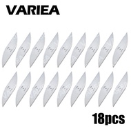 VARIEA 18pcs 6 Inch 2T High Quality Metal Lawn Mower Trimming Blade, with Aperture 5mm/0.19 Inch Ins