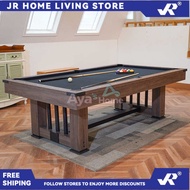 JR [Pre-sale period 23 days]7 Feet/8 Feet/9 Feet 3-in-1 Pool Adult American Black 8 Snooker Billiard