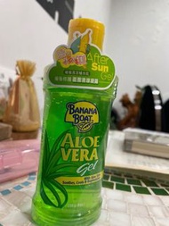 #戶外【Banana Boat 】曬後修護 蘆薈清涼凝露 送小蒼蘭護手霜