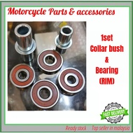 1SET COLLAR & BEARING HUB RIM Y80 Y100 Y110 SRL110 SRL115 LC135